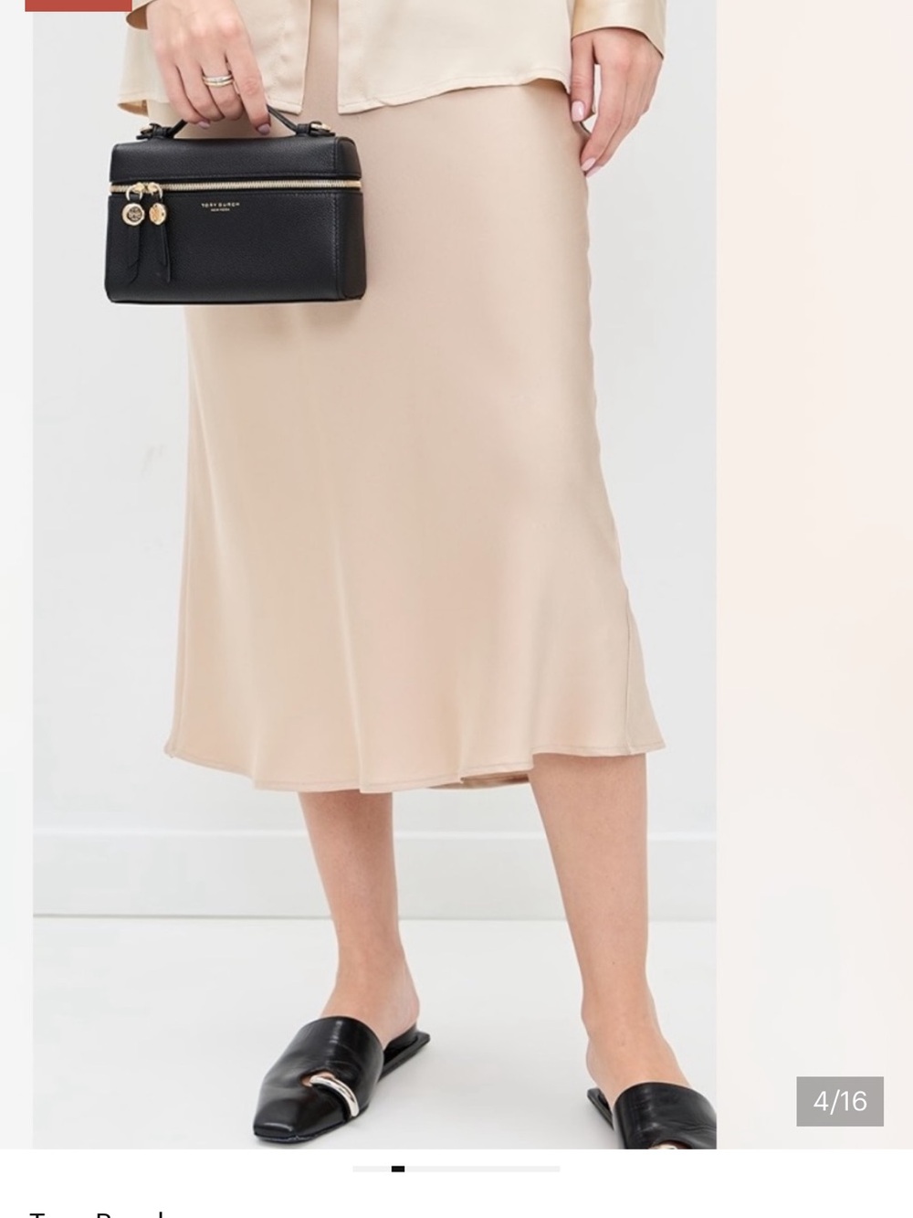 TORY BURCH SLIM ROMY TOP HANDLE
BAG in Black Leather Crossbody Bag  new - Picture 6 of 12
